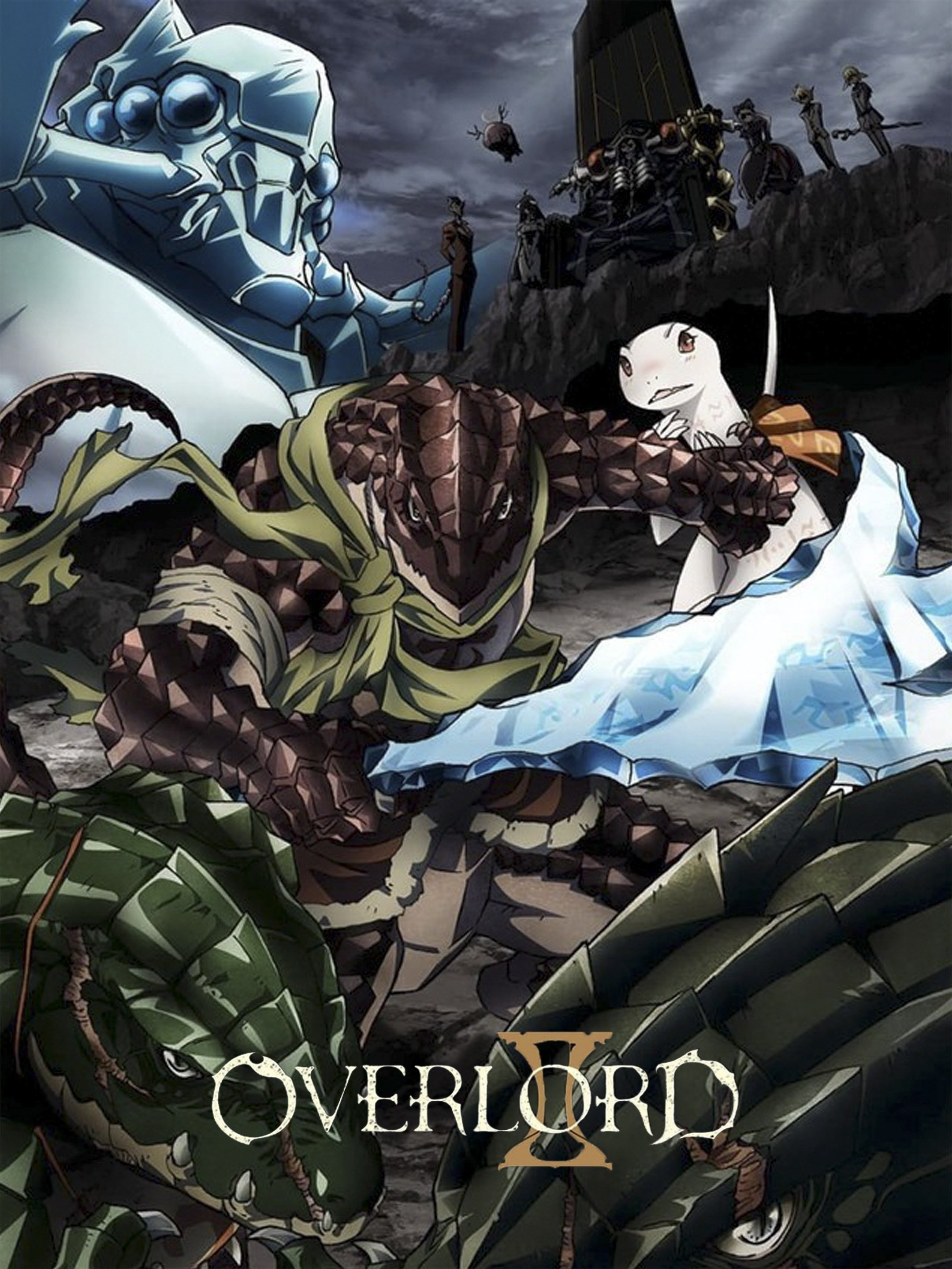 Overlord Anime - Albedo Retro Style Ca - Canvas Print | Mounier Wanjak